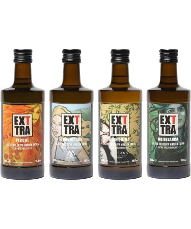 EXTTRA Original Extra Virgin Early Harvest Olive Oil (Picual Variety) 500 ml (Picual) (Picual 1 x 500 ml) Almond Apple Banana Olive Oil Tomato 1x500ml - Buy Online on SooperMarket.com