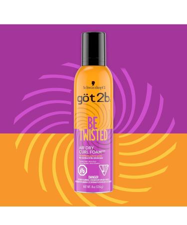 Got2b Be Twisted Air Dry Curl Foam 8 oz - Buy Online on SooperMarket.com
