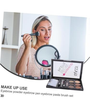 NOLITOY 3 Sets Eyebrow Powder Set Shimmer Eyeshadow Eye Brow Shaping Kit Female Brush Eyebrow Pencil - Buy Online on SooperMarket.com