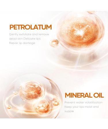 Lip Scrub and Balm Set 3 Pcs Lip Care Set - Hydrating Lip Glow Oil Moisturizing Lip Mask Lip Scrub Exfoliator - Nourishing Coconut Sugar Scrub Lip Treatment & Softening Lip Balm Gift Set - Buy Online on SooperMarket.com