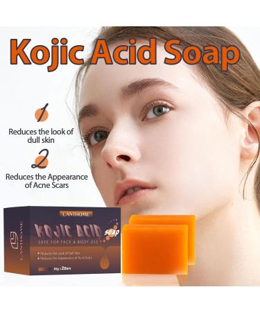 Kojic Acid Soap Olive Oil Soap Kojic Acid Soap Original Olive Oil Soap Bar for Face And Body Acne Dark Spots Hyperpigmentation Smooth Skin Mens Soap Bar for Improve Uneven Skin Tone - Buy Online on SooperMarket.com