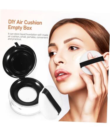 BELLIFFY Travel Powder Containers Powder Container with Puff Body Powder Container Portable Travel Size Container Loose Powder Containers Puff Powder Applicator Small Powder Puff - Buy Online on SooperMarket.com