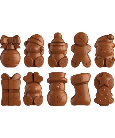 Nestle Kit Kat Christmas Friends 100 Assorted Milk Chocolate Christmas Figures Bulk Chocolate Box 820 g - Buy Online on SooperMarket.com