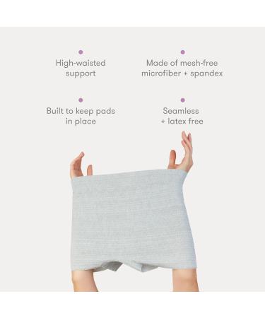 Frida Mom Disposable Postpartum Underwear Grey - Boyshort | Waist 70-107 cm | Grey - Buy Online on SooperMarket.com