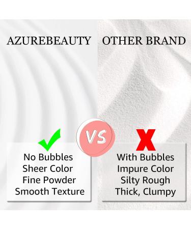 AZUREBEAUTY 2oz White Acrylic Dipping Powder - Long-Lasting, Odor-Free French Manicure Solution | DIY Nail Art Kit | No Lamp Required - Buy Online on SooperMarket.com