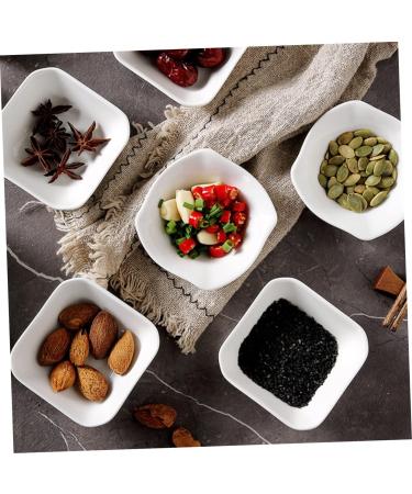 Zerodeko 8pcs Ceramic Dipping Sauce Bowl Seasoning Dish Small Dish for Dipping Sauce Dipping Bowls Soy Sauce Bowls Ceramic Sauce Bowl Ketchup Dish Salsa Bowls Ceramics White Soy Sauce Dish - Buy Online on SooperMarket.com