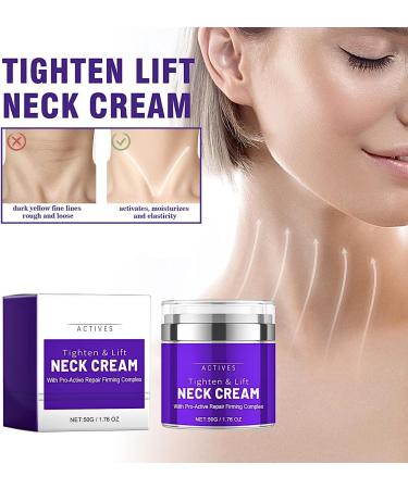Face & Neck Tightening Cream Neck Firming Cream for Reduce Double Chin Neck Firming& Lifting Anti Wrinkle Neck Moisturizer Cream - Buy Online on SooperMarket.com