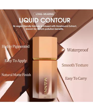 Caramel Tan Bronzer Contour Stick - Cream/Liquid Wand for Smooth Matte Finish - Natural Makeup Effect - Bronzer Beauty Products - Buy Online on SooperMarket.com