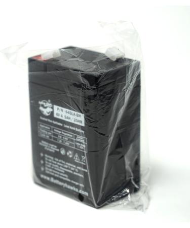Buy ELB-0604 6V 4.5AH SLA Batteries - 5 Pack for Exit Sign Emergency Lights | International Shipping Available - Buy Online on SooperMarket.com