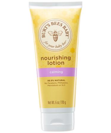 Burt's Bees Baby Nourishing Lotion  Calming Baby Lotion - 6 Ounce Tube Calming 6 Ounce (Pack of 1)