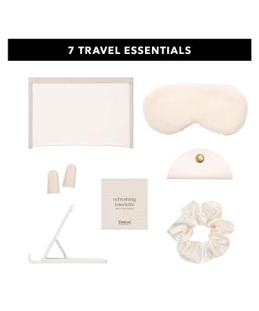Pinch Provisions Travel Set  Travel Accessories for Long Journeys  Gift for Women  Contains Sleep Mask  Ear Plugs  Phone Stand  Cord Organizer  Silky Hair Scrunchie & More - Buy Online on SooperMarket.com