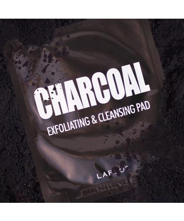Lapcos Charcoal Exfoliating Cleansing Pads - 5 Pack (0.24 fl oz Each) for Radiant Skin - Buy Online on SooperMarket.com