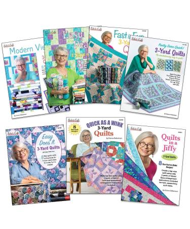 Fabric Cafe 3 Yard Quilts Pattern Book Bundle - All 7 Books Included