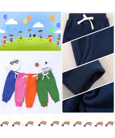 CuteOn Unisex Kids Elastic Waist Cotton Warm Trousers | 1 Year | Dark Blue - Buy Online on SooperMarket.com