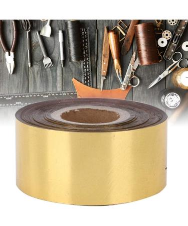 Eurobuy Hot Foil Stamping Paper - 3cm Width 120m - DIY Decoration for Leather, Cloth, Package Box - Gold Embossing Accessory - Buy Online on SooperMarket.com
