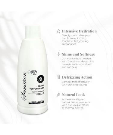 Expert Hair Sensation Keratin Treatment 100ml (2 Pack) + Deep Cleansing Shampoo 30ml - Anti Frizz Long Lasting Results | Brazilian Hair Straightening Set - Buy Online on SooperMarket.com