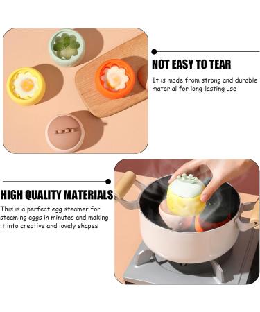 Alipis 1pc Steamed Egg Mold Silicone Molds Poached Egg Steamer Egg Steaming Tool Baby Cake Mold Cartoon - Buy Online on SooperMarket.com