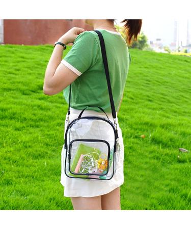 Clear Crossbody Stadium Approved Tote Bag for Concerts & Sports Events - Buy Online on SooperMarket.com