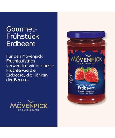 M venpick Gourmet Breakfast Strawberry - Premium 250g Fruit Spread for International Shipping - Buy Online on SooperMarket.com