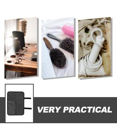 Universal Curling Iron & Hair Straightener Protective Cover - Organizer Bag for Curling Iron Hair Curler & Hair Dryer - Travel Friendly Styling Bag - Buy Online on SooperMarket.com