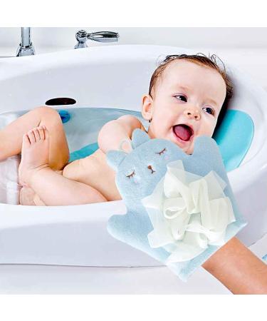 puzzlegame Kid Bath Sponge | Bath Scrubber Body Wash Towel | Gentle Body Wash Sponge Kid Body Wash Sponge Children's Bath Towel Sponge Gentle Children's Body Wash Sponge Blue - Buy Online on SooperMarket.com