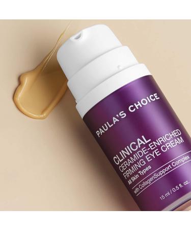 Paula's Choice CLINICAL Ceramide Firming Eye Cream with Vitamin C and Retinol - Targets Fine Lines, Wrinkles, and Loss of Firmness - Buy Online on SooperMarket.com