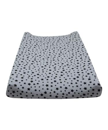 JYOKO KIDS Changing Mat Cover - Black Star (70 x 50 cm) | International Shipping Available - Buy Online on SooperMarket.com