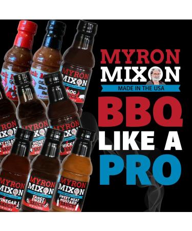 Myron Mixon BBQ Sauce - Champion Pitmaster Recipe | Gluten-Free & MSG-Free | 18 Oz Bottle - Buy Online on SooperMarket.com
