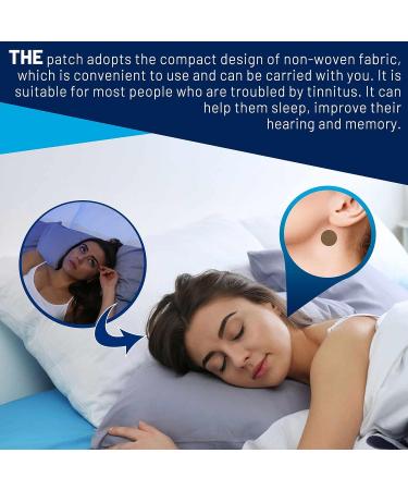 Tinnitus Relief Patches - Natural Herbal Formula for Ringing Ears | Improve Hearing & Boost Circulation - Buy Online on SooperMarket.com