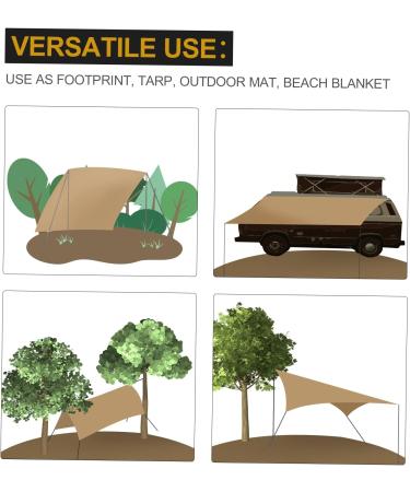 OneTigris 94x94 Large Waterproof Camping Tarp: Lightweight & Multifunctional - Buy Online on SooperMarket.com