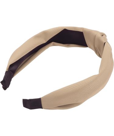 VOCOSTE Knotted Headband for Women Non-Slip Fashion Hair Accessories Khaki - Buy Online on SooperMarket.com