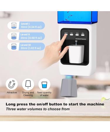 Mundwater Automatic Mouthwash Dispenser - Infrared Sensor Anti-Drop Pump & 2 Magnetic Cups - Ideal for Bathroom Use | International Shipping - Buy Online on SooperMarket.com
