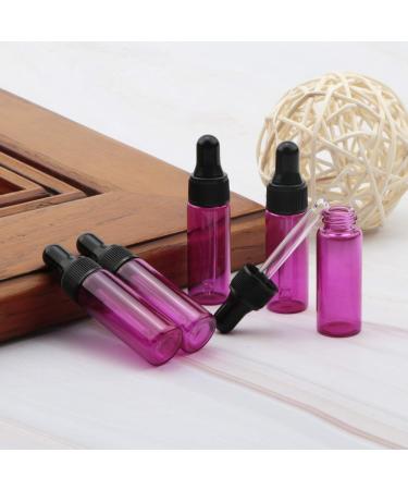 Rowiz Small Dropper Bottles - 30 Pack for Essential Oils Lotions Perfumes | Glass Eye Droppers & Black Caps - Perfect for Samples & Travel - Buy Online on SooperMarket.com