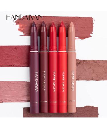 Kasither 6 Colors Matte Lip Liner Set - Long Lasting Lip Pencil - Smooth & Non-Drying - Easy to Use - Cruelty-Free (Set-A) - Buy Online on SooperMarket.com