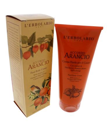 L'Erbolario Accordo Arancio Body Cream 200ml - Nourishing Citrus Hydration | International Shipping Available - Buy Online on SooperMarket.com