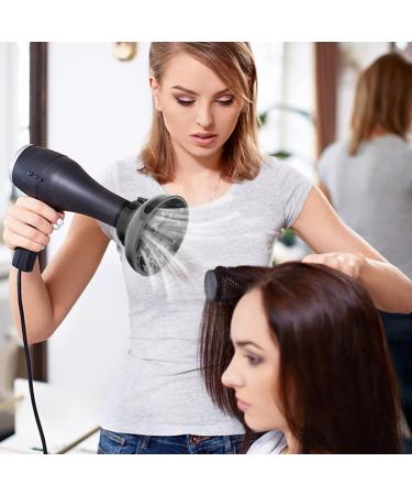 Universal Adjustable Hair Dryer Diffuser Attachment for Curly Hair | Fits Blow Dryer 4.3-6.5CM | Professional Salon Tool in Black - Buy Online on SooperMarket.com