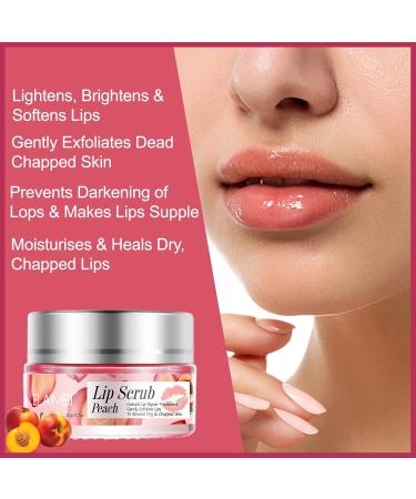 MIELIKKI Strawberry Lip Scrub | Exfoliator for Chapped & Dry Lips | Sugar Lip Polish & Moisturizer | Best Lip Care Products - Buy Online on SooperMarket.com