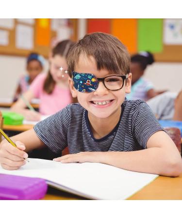 12-Piece Colorful Eye Patch Set for Kids - Boys & Girls Glasses Eye Patch Cover - Adorable Toddler Eye Patches (Fresh Style) - Buy Online on SooperMarket.com