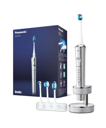 Panasonic EW-DP56 Doltz High Grade Model with Bluetooth Electric Toothbrush AC100-240V Shipped from Japan Released in 2022 (Sliver)
