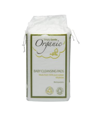 Baby Pads Rectangular Organic Cotton Fairtrade Design 60 Pack