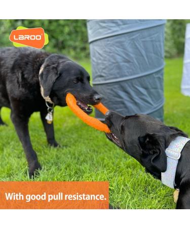 LaRoo Floating Dog Disc Toy - Durable Outdoor Chew Toy for Medium & Large Dogs - Buy Online on SooperMarket.com