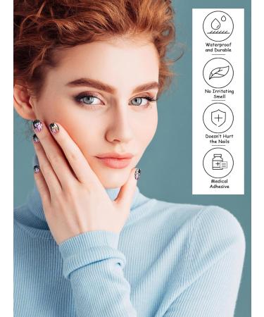 Kalolary Gel Nail Polish Strips Semi Cured Nail Gel Art Sticker Waterproof Full Nail Wraps Decal Sets with Nail File and Stick for Women Girls Nail Art Decor (UV/LED Lamp Required) (14) - Buy Online on SooperMarket.com