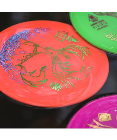 Yikun Professional Disc Golf Driver | Floating Fairway Disc | 150-160g | Orange Shade | Ideal for Outdoor Games and Competitions - Buy Online on SooperMarket.com