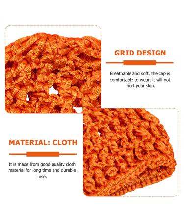 KALLORY 5Pcs Colorful Mesh Crochet Hair Net - Stylish Knit Hair Snood Cover for Women - Buy Online on SooperMarket.com