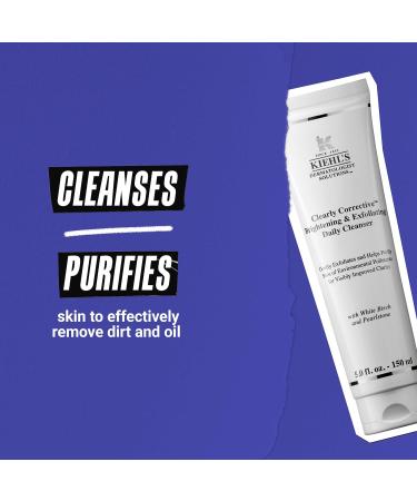 Kiehl's DS Clearly C. Br. & Exf. Daily Cleanser 125ml - Exfoliating Face Wash Brightening Skin International Shipping Available - Buy Online on SooperMarket.com