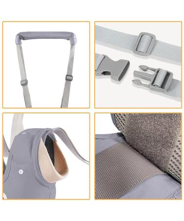 Adjustable Baby Walking Harness with Detachable Crotch - Grey, 9-24 Months - Buy Online on SooperMarket.com