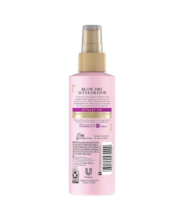Suave Pink Blow Dry Accelerator 6 oz - Heat Protectant Spray with Detangling Benefits - Buy Online on SooperMarket.com