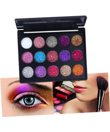 OSALADI 15 Matte Eyeshadow Eye Shadow Palettes Eyeshadow Pallet Eyeshadow Powder Eyeshadow Palette Diamond Makeup Palette Eyeshadow Matt 1 count (Pack of 1) Picture 1 - Buy Online on SooperMarket.com