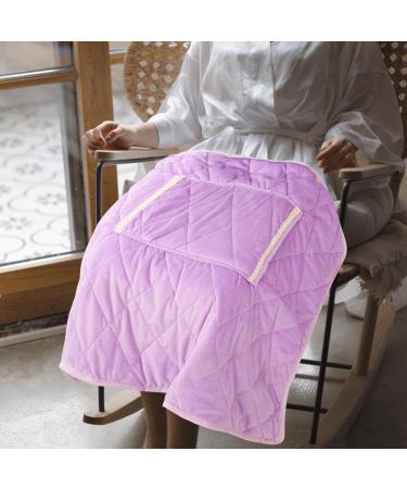 Colcolo Electric Blanket Throw - Comfortable USB Heating Poncho for Home & Camping - Purple Heating Pad for Feet & Back - Buy Online on SooperMarket.com