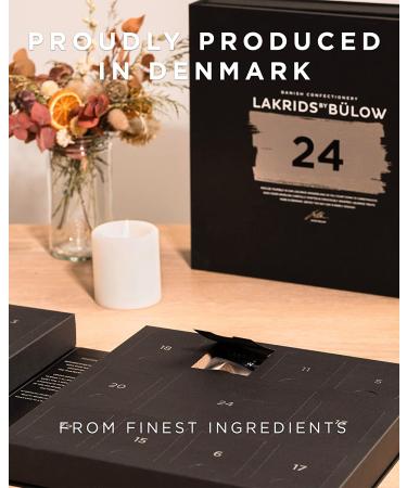 LAKRIDS BY BLOW Gourmet Licorice Advent Calendar 2022 | 12.17 OZ | Chocolate Coated Balls from Denmark - Buy Online on SooperMarket.com